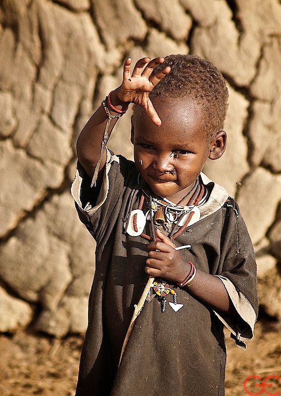 Young Masaii Child Young Masaii Child